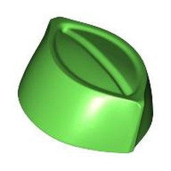 LEGO part 8233 MINI HAT, NO. 262 in Bright Green