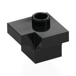 LEGO part 38585 Brick Special Arch 1 1/2 x 1 1/2 Corner in Black