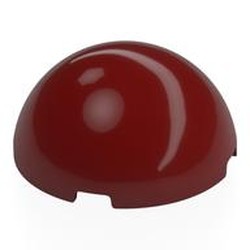 LEGO part 86500 Dome Hemisphere 4 x 4 in Dark Red