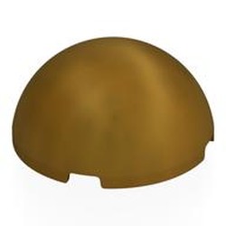 LEGO part 86500 Dome Hemisphere 4 x 4 in Warm Gold/ Pearl Gold
