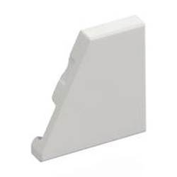LEGO part 7828 Wedge Tile 2 x 2 Left in White