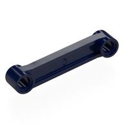 LEGO part 7684 Technic Link 1 x 6 x 2 Angled, Bent, Double in Earth Blue/ Dark Blue