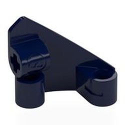 LEGO part 2395 Technic Panel Fairing #9 Medium Triangle Smooth in Earth Blue/ Dark Blue