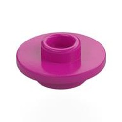 LEGO part 38799 Equipment Cup / Teacup Saucer with Recessed Stud on Top [PLAIN] in Bright Reddish Violet/ Magenta