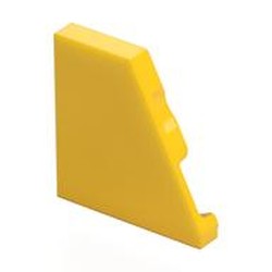 LEGO part 7829 Wedge Tile 2 x 2 Right in Bright Yellow/ Yellow