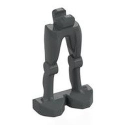 LEGO part 65035 Legs Mechanical, Super Battle Droid in Dark Stone Grey / Dark Bluish Gray