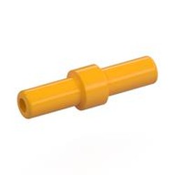 LEGO part 78258 Bar 2L with Stop in Center in Flame Yellowish Orange/ Bright Light Orange