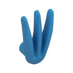 LEGO part 10187 Weapon Bladed Claw Spread in Dark Azure