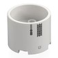 Brick Round 3 x 3 x 2 Recessed Center with 2 x 2 Studs and Axle Hole with Space Ship Truss print