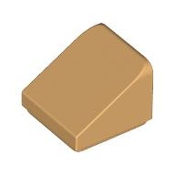 LEGO part 54200 Slope 30° 1 x 1 x 2/3 (Cheese Slope) in Warm Tan