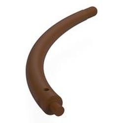 LEGO part 8254 Animal Body Part / Plant, Tail / Claw / Horn / Branch / Tentacle, End Section Long in Reddish Brown