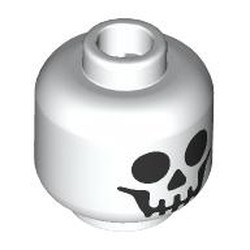 LEGO part 99574 MINI HEAD NO. 895 in White