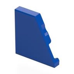 LEGO part 7829 Wedge Tile 2 x 2 Right in Bright Blue/ Blue