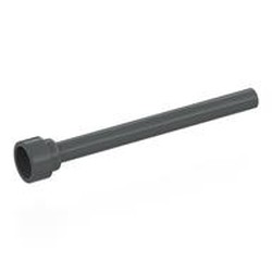 LEGO part 3957b Antenna 1 x 4 with Flat Top in Dark Stone Grey / Dark Bluish Gray