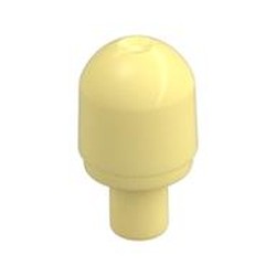 LEGO part 4278 Light Cover with Internal Bar / Bionicle Barraki Eye with Hole in Bar in Cool Yellow/ Bright Light Yellow