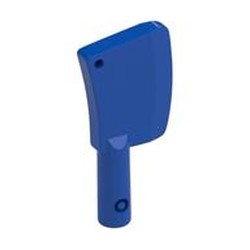 LEGO part 98369 Equipment Cleaver, no Holes in Bright Blue/ Blue