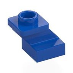 LEGO part 8193 Wing 1 1/2 x 1 x 1 in Bright Blue/ Blue