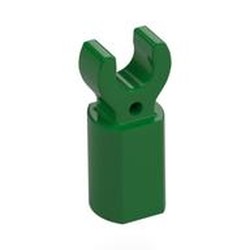 LEGO part 11090 Bar Holder with Clip in Dark Green/ Green