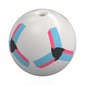 Minifig Head Special, Sphere with Football, Dark Pink/Dark Azure/Black Markings print