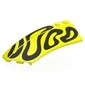 Wedge Curved 8 x 3 x 2 Open Left with Black Swirling Line print