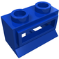 Window 1 x 2 x 1, Extended Lip, Hollow Stud [no Glass]