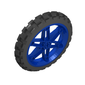 Wheel 81.6 x 15 Motorcycle, with Black Tire 81.6 x 15 Motorcycle (2903 / 2902)