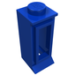 Window 1 x 1 x 2, Extended Lip, Solid Stud [no Glass]