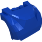Vehicle Body, Wheel Arch / Mudguard 3 x 4 x 2 with Flat Top, Steep Front and Curved Fenders [Plain]
