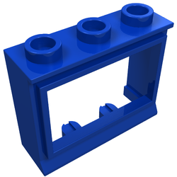 LEGO PART 31d Window 1 x 3 x 2 Classic with Short Sill, No Glass ...