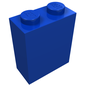 Brick 1 x 2 x 2 with Center Pin [Plain]