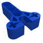 Technic, Steering Arm 3 x 4 T-Shape with 3 Pin Holes and 2 Axle Holes