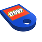 Tile Special 3 x 2 with Hole and Lego Logo Large, No Copyright Date in Print
