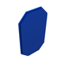 Shield Octagonal without Stud [Plain]