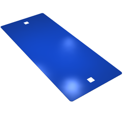 LEGO PART 61898e Sheet, Rectangle 26 x 12 with 2 Square Holes ...