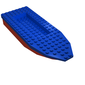 Boat 22 x 8 x 2 1/3 with Deck [Complete Assembly]