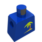 Minifig Torso with Palm Tree Print