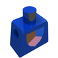 Minifig Torso with Tri-Colored Shield Large Print Castle, LEGOLAND Castle, Guard, Tournament