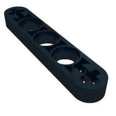 Technic Beam 1 x 5 Thin with Axle Holes on Ends (11478)