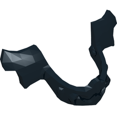 Headwear Accessory Visor / Chin Guard Elaborate [Plain] (11691)