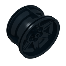 Wheel 56 x 34 Technic Racing Medium with 6 Pin Holes (15038)