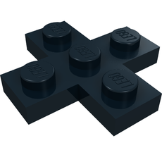 Plate 3 x 3 Cross (15397)