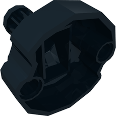 Gearwheel 8 Tooth with Pin Holes and Flywheel Recess (Ninjago) [Short Shaft] (18590)