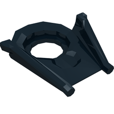 Minifig Neckwear Collar SW Darth Vader Helmet Bottom (19917)