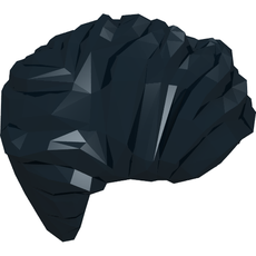 Hair Swept Left Tousled [Plain] (23186)