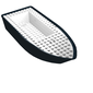 Boat 25 x 10 x 4 1/3 [Complete Assembly]