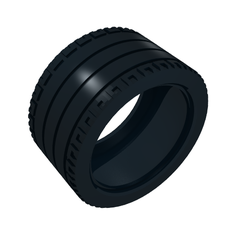 Tyre 81.6 x 44 ZR Technic Straight Tread (23799)
