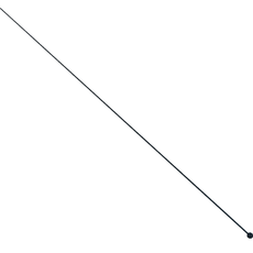 String Cord with End Tow Ball, 50.3cm / 63L (23924)