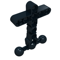 Large Figure Skeletal, Torso with Beam and 4 Ball Joints (24010)