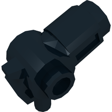 Weapon Gun / Blaster with Hollow Studs on Sides and Inside Axle Holder (24144)