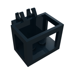 Crane Basket 2 x 3 x 2 with Non-Locking Hinge Fingers (2424)